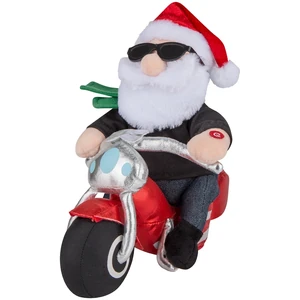 Ice Biker Santa