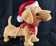 Dancing Darling Dachshunds- Christmas (version 2)