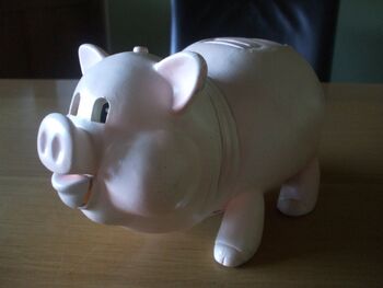 Vintage Rare Gemmy Industries Corp Collectable Piggy Bank