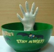 Hand Candy Bowl-Monster Hand in Green Candy Bowl