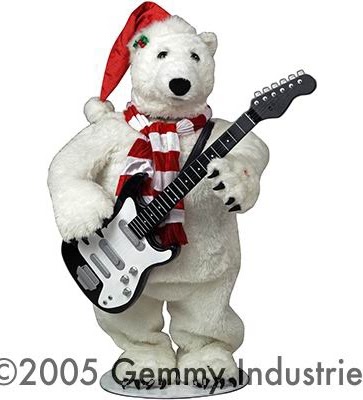 Fandom Polar Bear Wiki Life Size | Gemmy | Rocking