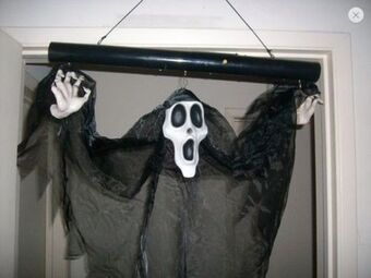 クリアファイル Vintage Gemmy Industries Grim Reaper Vintage 1996 Gemmy Halloween Factory Animated Grim Reaper