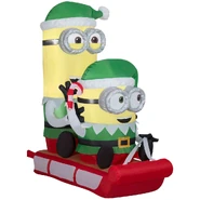 Minions on Sled Scene