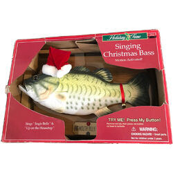 Christmas Big Mouth Billy Bass | Gemmy Wiki | Fandom