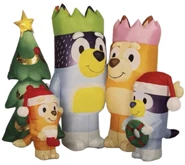 Heeler Family with Tree Scene (2024 Costco exclusive)