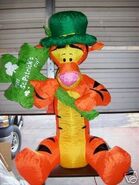 AIRBLOWN INFLATABLE 4' ST. PATRICK'S TIGGER