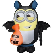 Minion Dave in Bat Costume