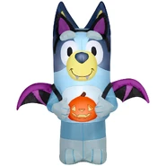 Bluey in Bat Costume