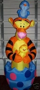 Tigger in Easter Egg with Chicks