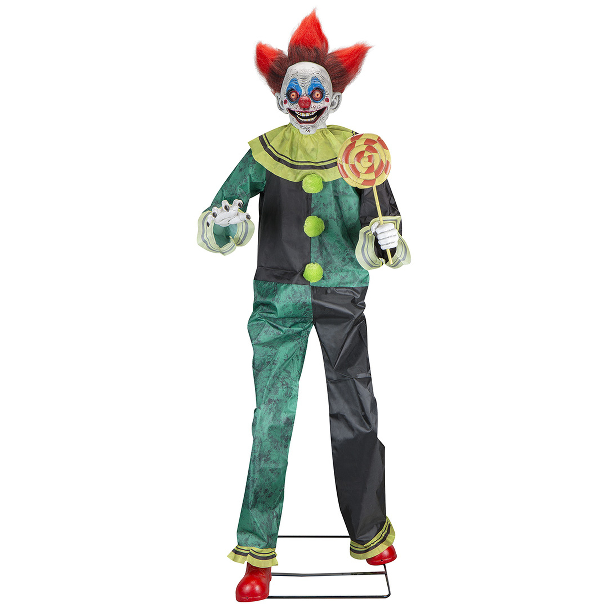 Life Size Scary Clown In Green | Gemmy Wiki | Fandom Life Size Scary Clown In Green | Gemmy Wiki | Fandom