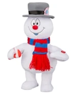 Frosty the Snowman with Candy cane