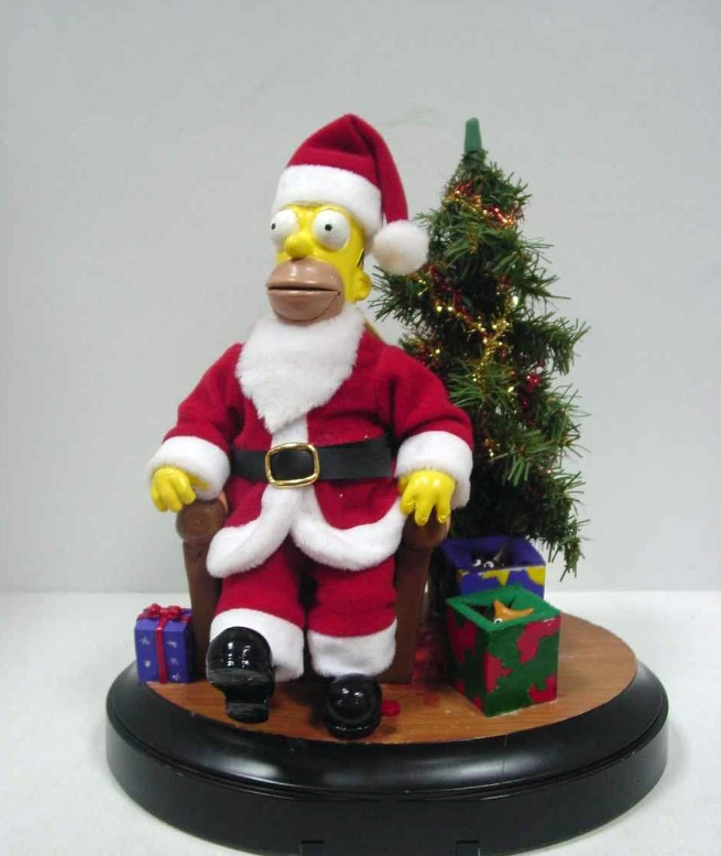 Santa Homer Simpson Scene Gemmy Wiki Fandom