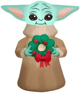 Grogu with Wreath