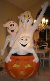 Ghost trio in pumpkin