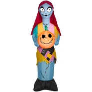 Sally Holding Pumpkin