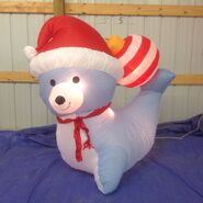 Christmas seal w/ ball (Unreleased)