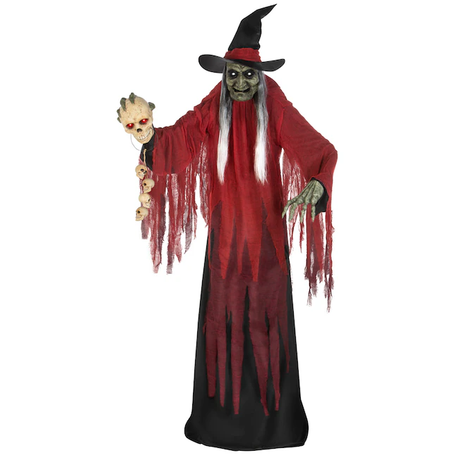 Life Size Witch with Skull Gemmy Wiki Fandom