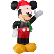 Mickey Mouse in Santa Hat