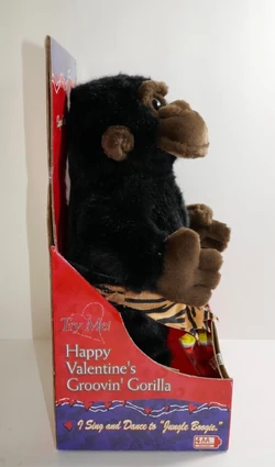 Boogie Gorilla Plush Toy - 14 Inch Realistic Gorilla Stuffed Animal By Steiff