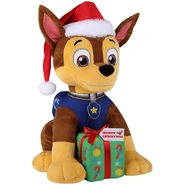 Christmas Greeter-Chase with present