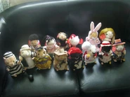 The set of "The Cast of Epic Proportions!" Dancing Hamsters