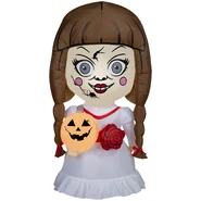 Annabelle with Jack O' Lantern