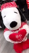 Valentines Greeters - Snoopy