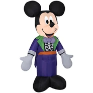 Mickey Mouse in Purple Skeleton