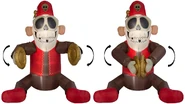6ft Animated Cymbal Monkey
