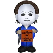 Stylized Michael Myers with Banner (2024)