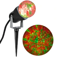 Kaleidoscope lights-Red & Green