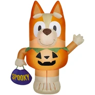 Bingo in Pumpkin Costume