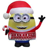 Minion Otto with Christmas Sweater and Santa Hat (Early prototype)
