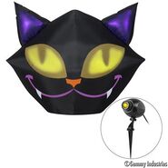 4ft Smiling Cat with Eyes Projector