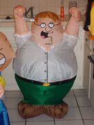 LOT OF 2 FAMILY GUY INFLATABLES 2005 GEMMY. STEWIE AND PETER. New. 3