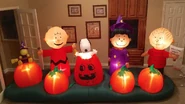 Animated Pumpkin Patch Scene