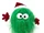 Fuzzy Green Christmas Monster