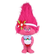 Christmas Greeter-Poppy with cupcake