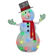 Sparkle Sculpture-Snowman