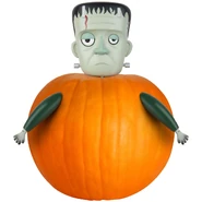 Pumpkin Push-In Frankenstein