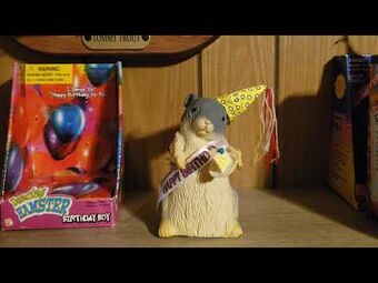 Gemmy hamster shop clearance