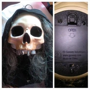 Hooded Half Skull out of box