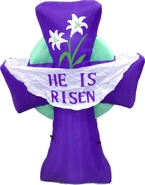 "He Is Risen" Cross (Unreleased)