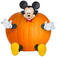 Pumpkin Push-In Mickey