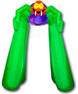 9ft Spider Archway (Purple/Green)