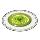 Objeto Sopa de menta y frijoles