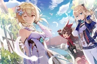 El juego posee un estilo artístico similar a un anime.