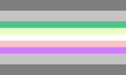 Alternate Demisylph Flag by DeviantArt user Pride-Flags[2]