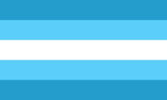 Alternate transmasculine flag by an unknown Reddit user[11]