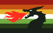 Alternate Dragongender Flag by X user @dragofelid[9]